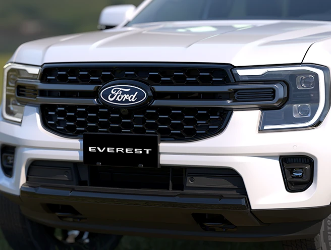 c clamp headlamp new Ford Everest