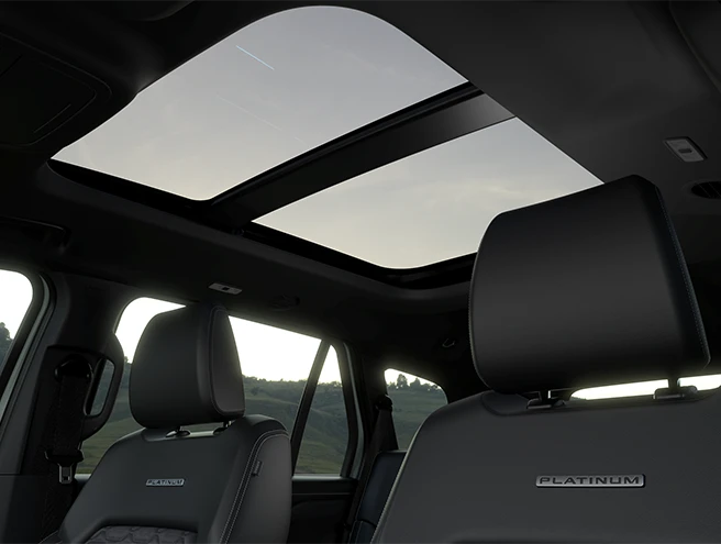 luxury interior new Ford Everest