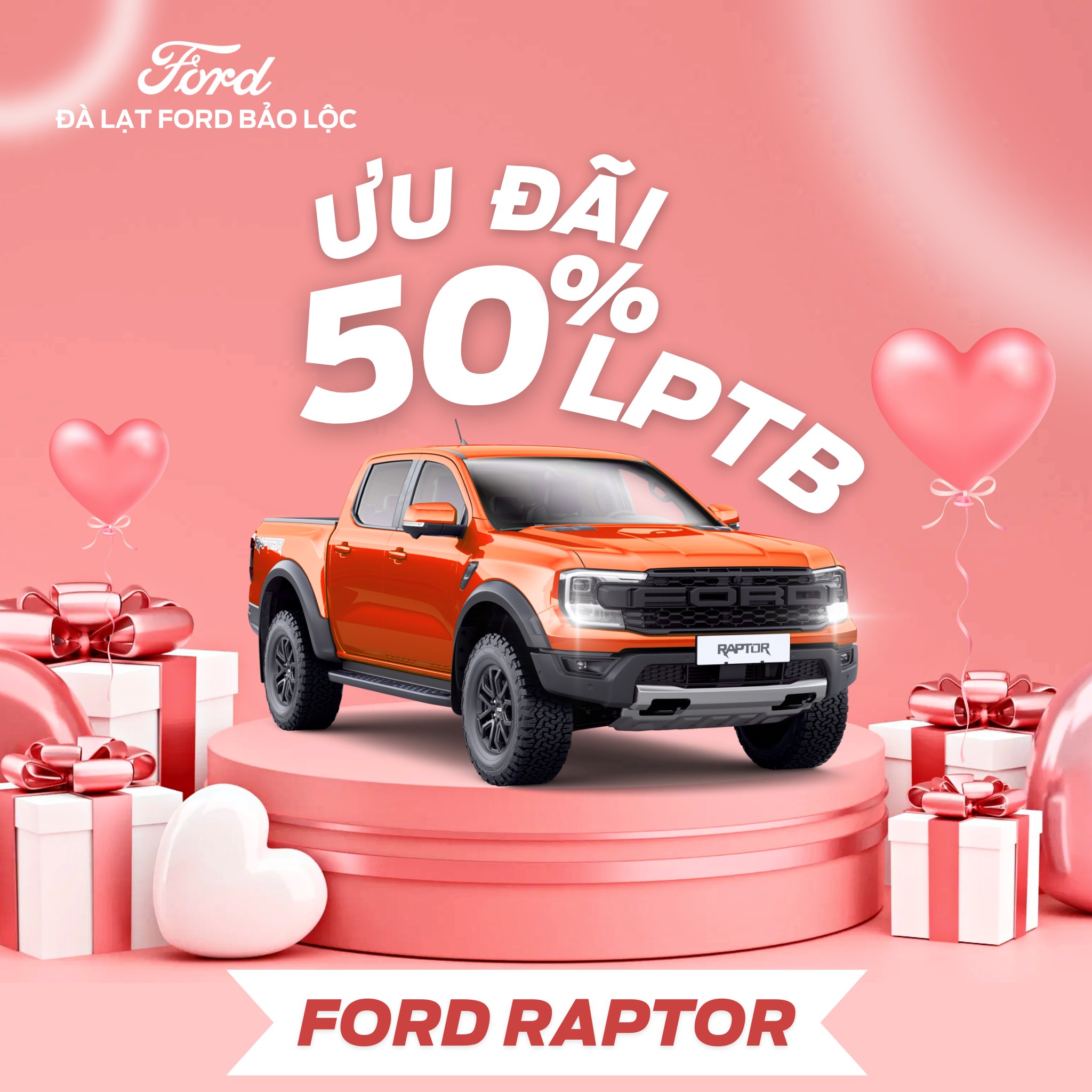 477449707 1451522076068676 3429053164914375205 n Valentine ngọt ngào cùng Đà Lạt Ford Bảo Lộc - Ưu đãi ngập tràn!