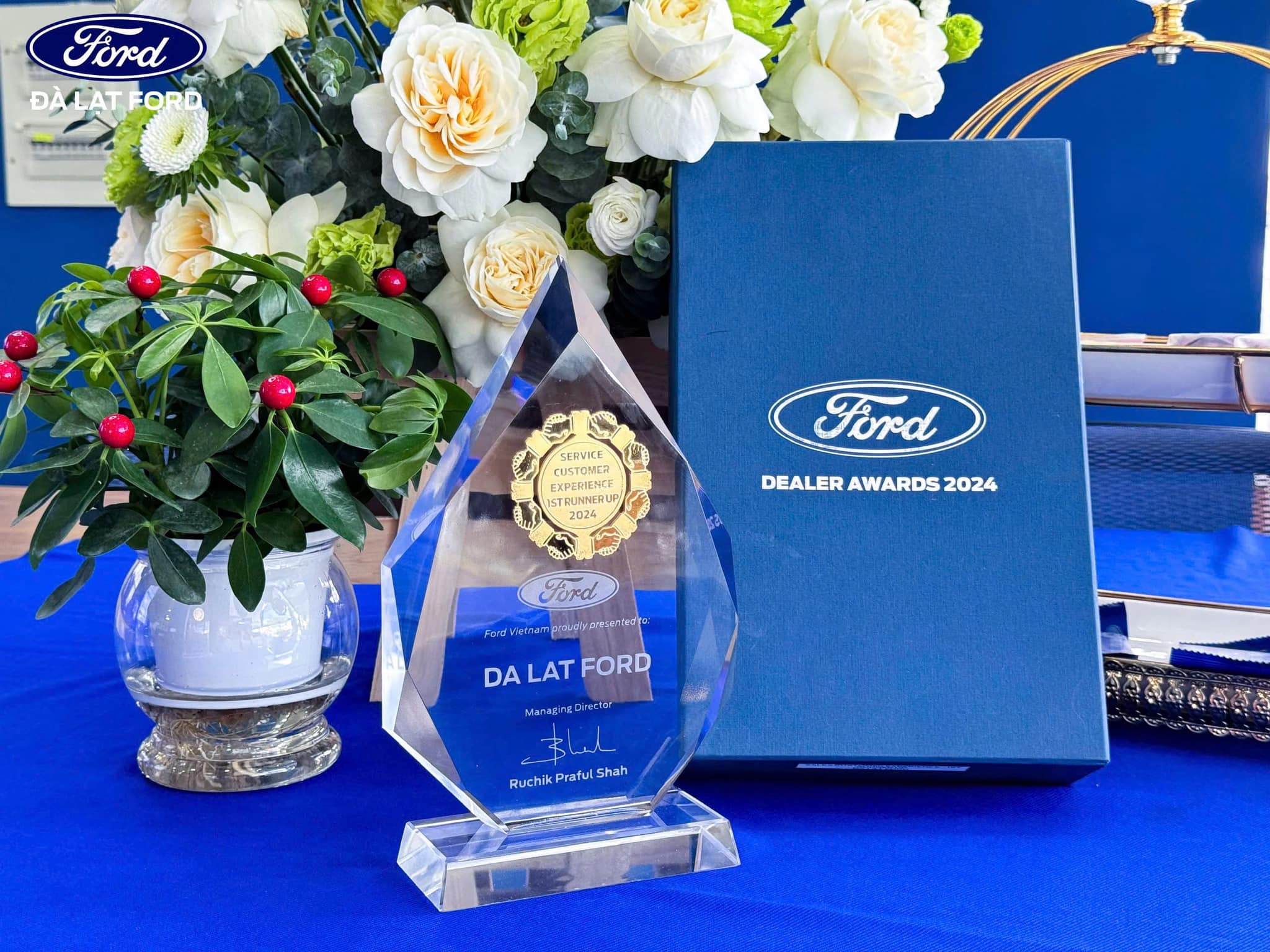 482346215 493396117178791 4380998679647696460 n ĐÀ LẠT FORD TỰ HÀO ĐÓN NHẬN VINH DANH TỪ FORD VIỆT NAM!