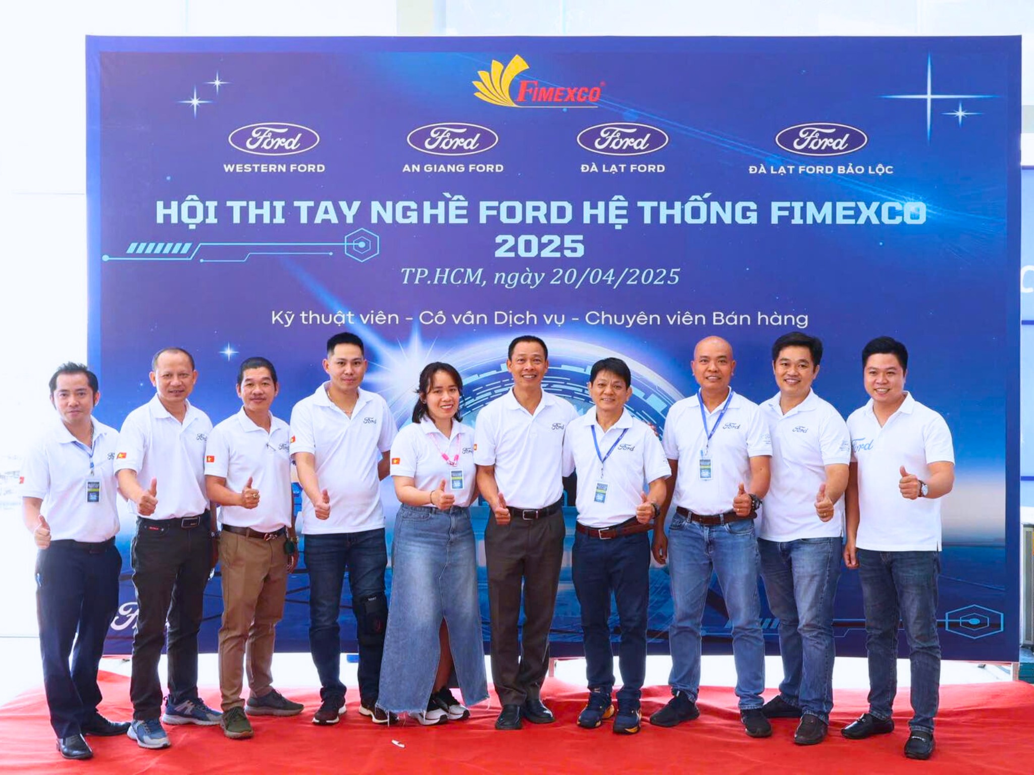 492523419 1513920996495450 3916803794659882961 n HỘI THI TAY NGHỀ FORD HỆ THỐNG FIMEXCO 2025