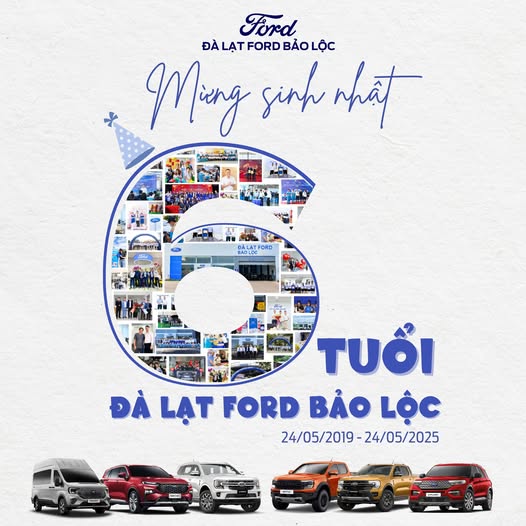 Mừng sinh nhật Đà Lạt Ford Bảo Lộc 6 tuổi (24/05/2019 - 24/05/2025) 13 Mừng sinh nhật Đà Lạt Ford Bảo Lộc 6 tuổi (24/05/2019 - 24/05/2025) 499189888 1542733046947578 6990067031617709606 n Mừng sinh nhật Đà Lạt Ford Bảo Lộc 6 tuổi (24/05/2019 - 24/05/2025)