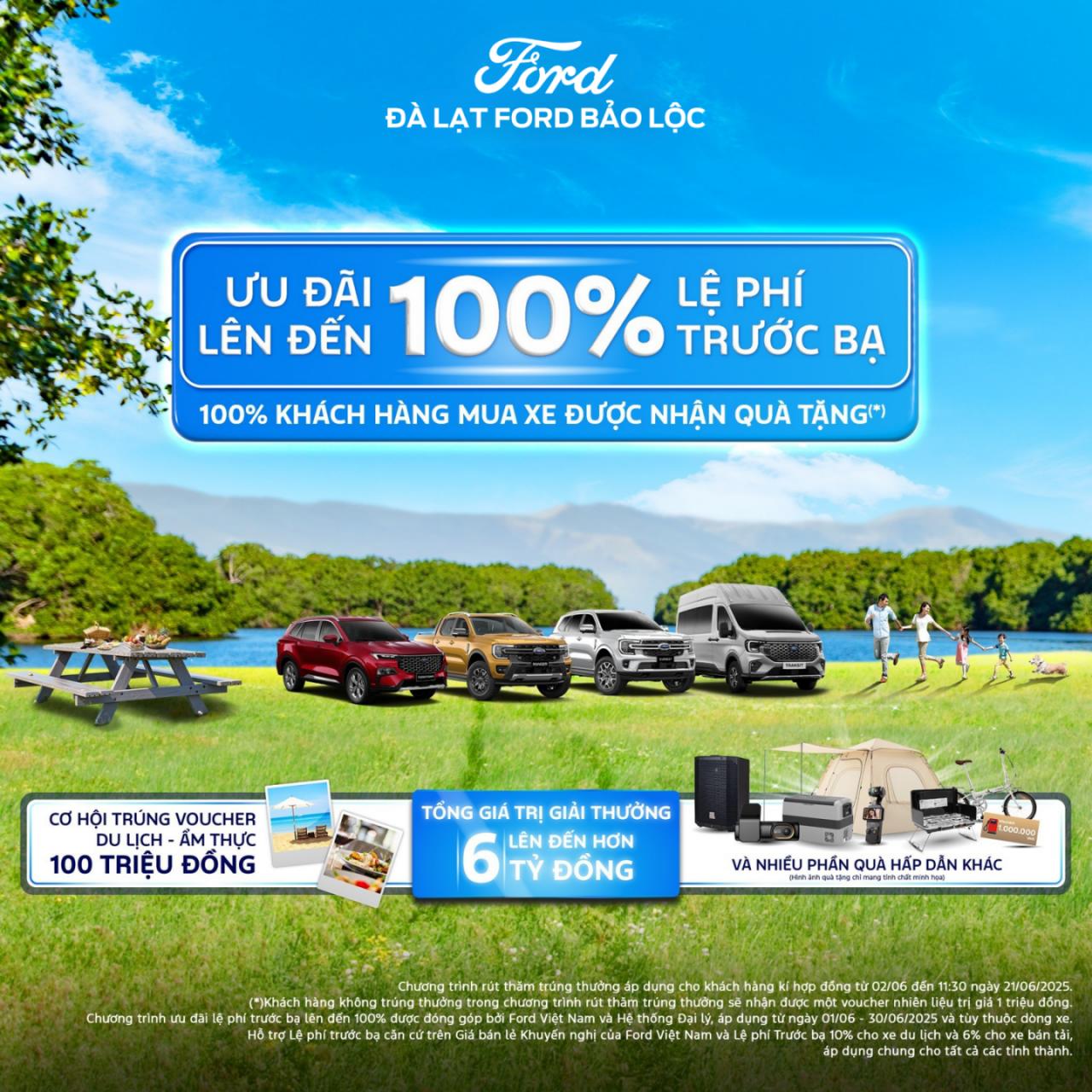 Phiêu Hè Cùng Ford – Tự Do Sống Chất Cùng Đà Lạt Ford 