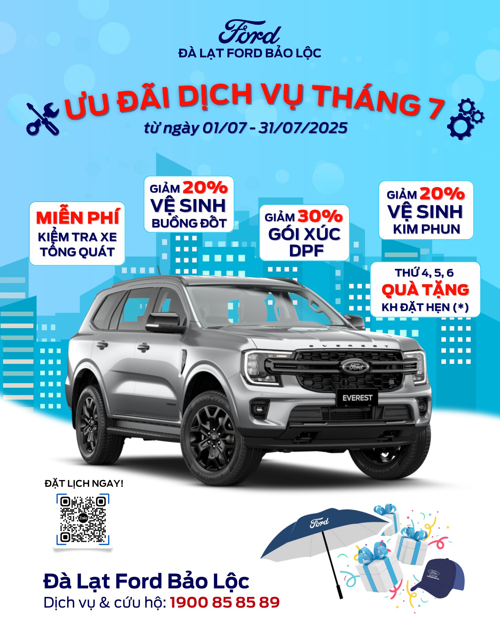 518240923 122117370764908213 5791399615701127734 n ƯU ĐÃI DỊCH VỤ THÁNG 7 TẠI ĐÀ LẠT FORD BẢO LỘC