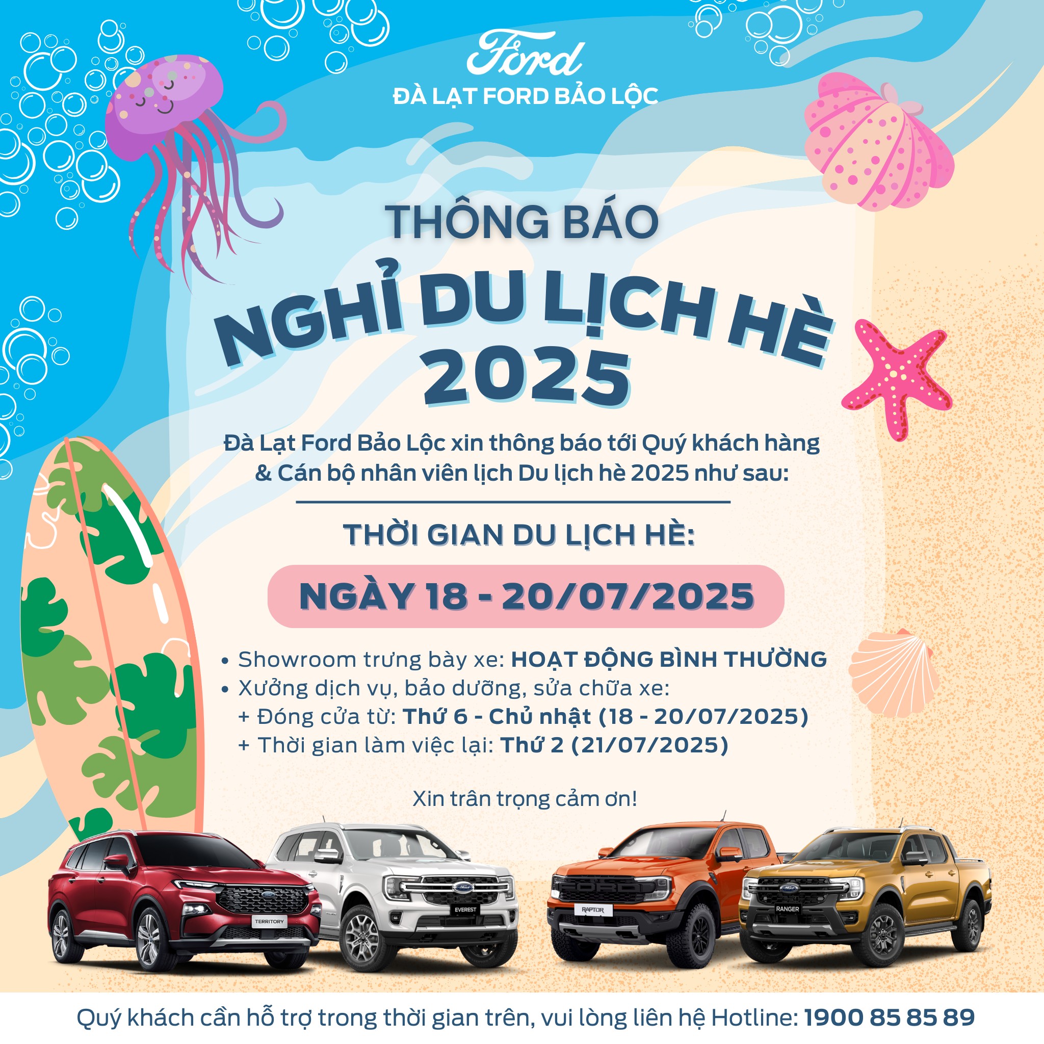 518278844 122118994736908213 8131404984117553914 n Thông Báo Nghỉ Du Lịch Hè 2025