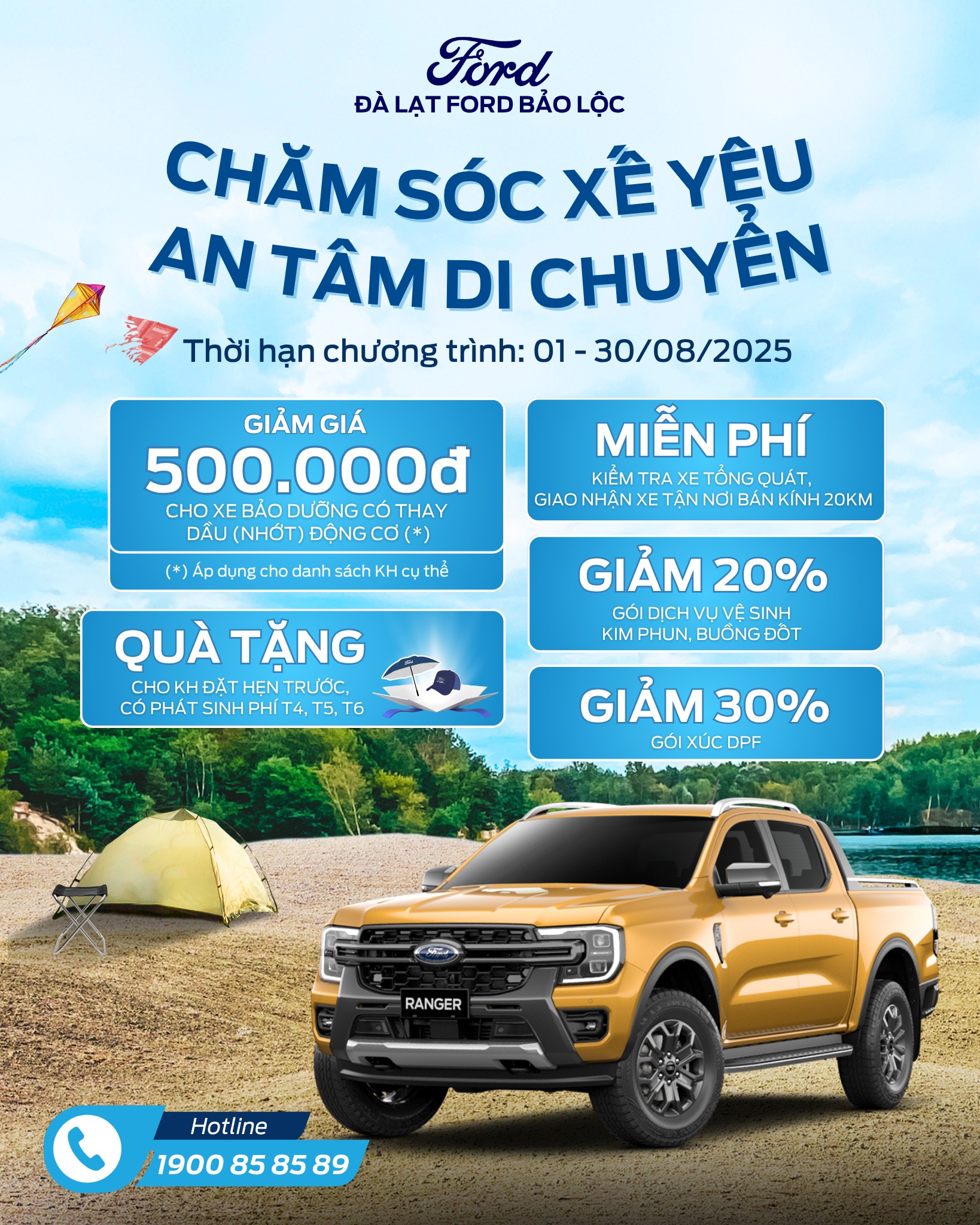 526864774 122123880884908213 3436139131469301825 n 1 Ford Bảo Lộc – Chăm sóc xế yêu, an tâm di chuyển