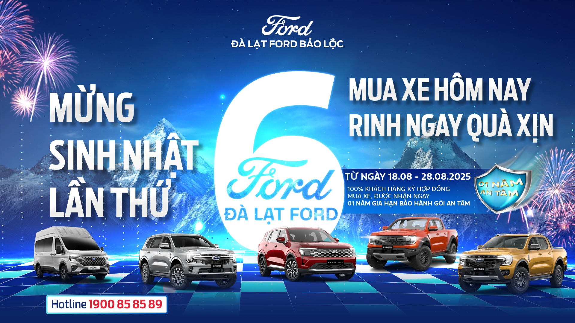 534623790 122128069694908213 6182767674989863526 n Đà Lạt Ford Bảo Lộc – 6 Năm Đồng Hành, Vạn Niềm Tin Trao Gửi 🎉