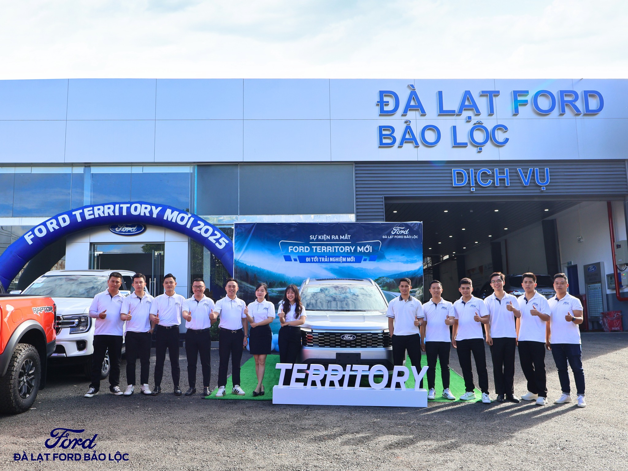 538381656 122129347436908213 8615198546167935682 n SỰ KIỆN RA MẮT FORD TERRITORY MỚI TẠI FORD BẢO LỘC
