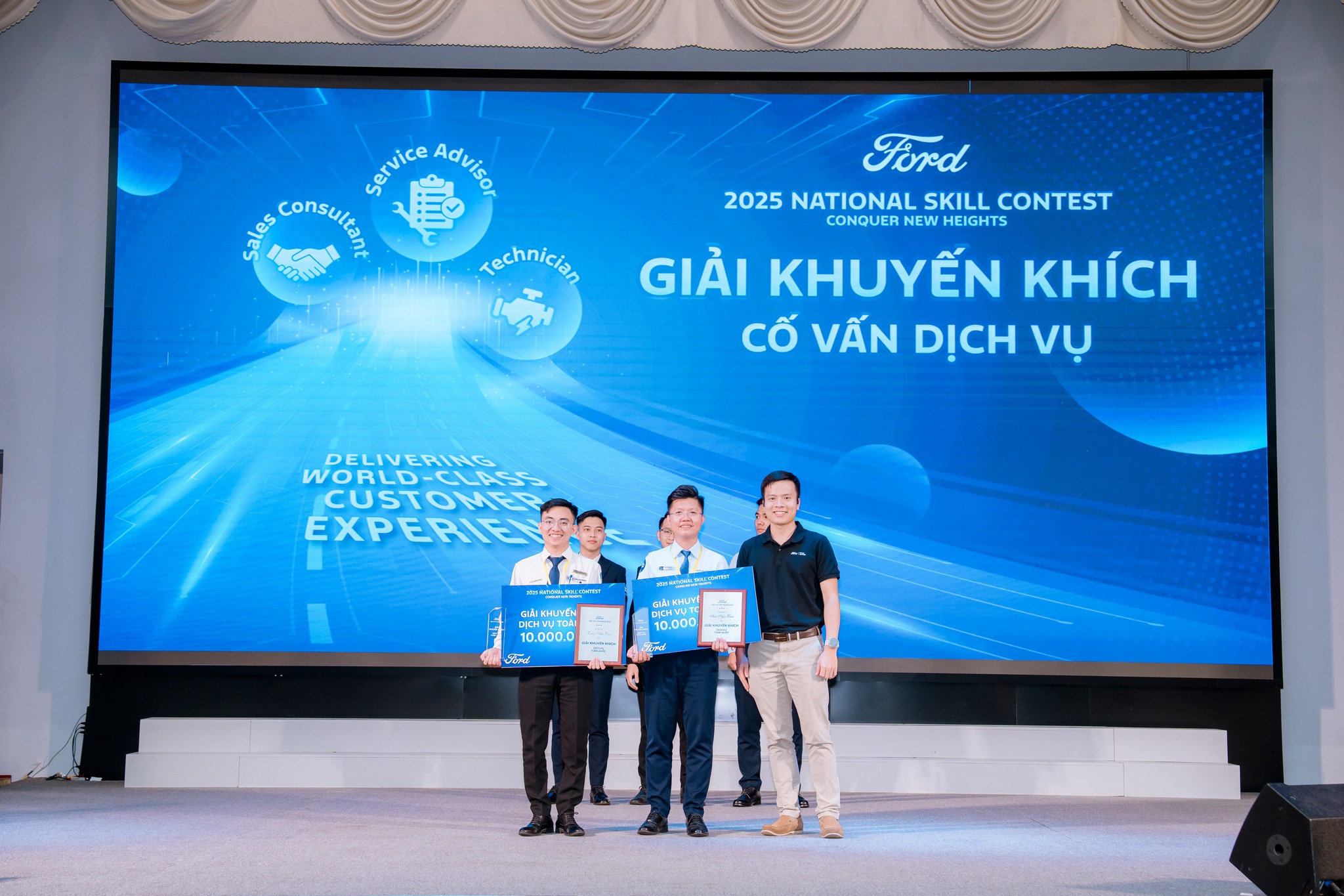 545251240 122133119228908213 2158192854370765647 n Vinh Danh Cố Vấn Dịch Vụ Xuất Sắc – Anh Trần Nhật Tân Tại Hội Thi Tay Nghề Ford Việt Nam 2025