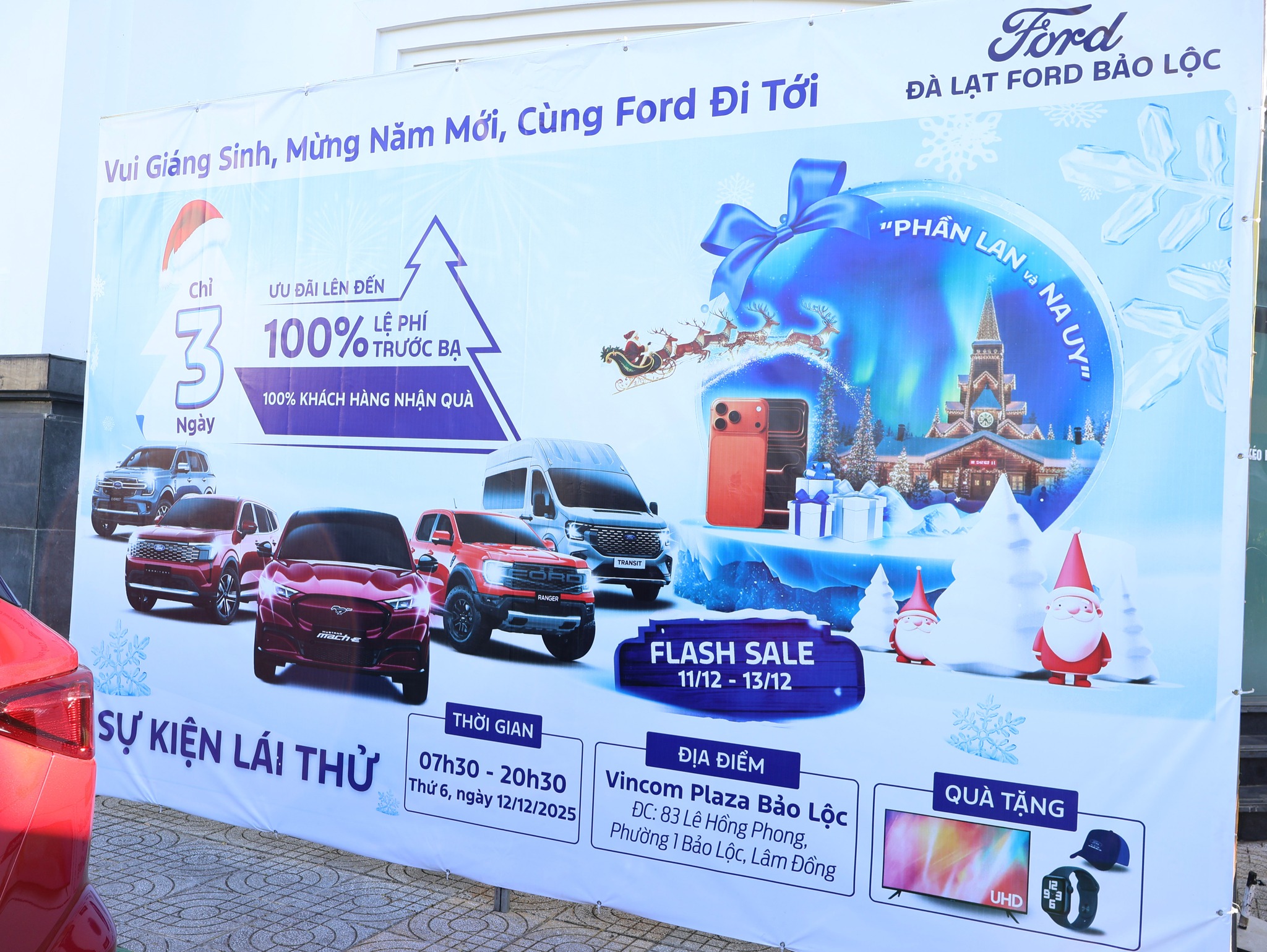 598970055 122152811324908213 2081018364988781398 n Sự kiện lái thử xe Ford tại Trung tâm thương mại Vincom Bảo Lộc - 12/12/2025