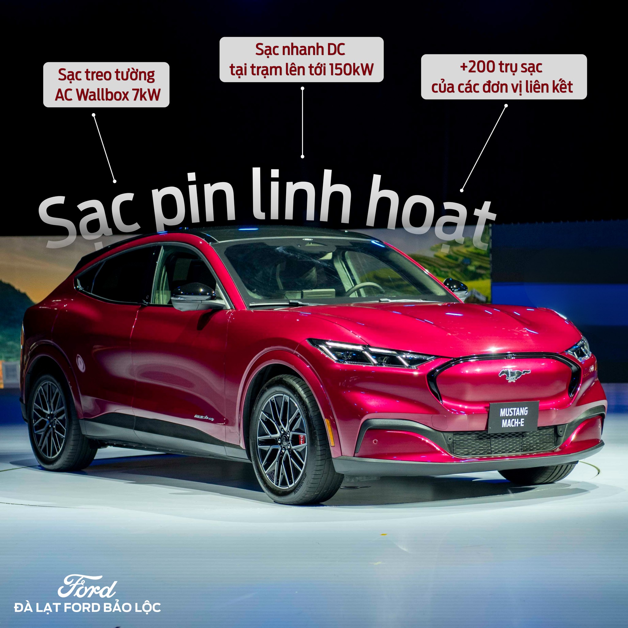 671266338 122172198986908213 2347436679604579762 n Ford Mustang Mach-E – Khi biểu tượng Mustang bước vào kỷ nguyên điện