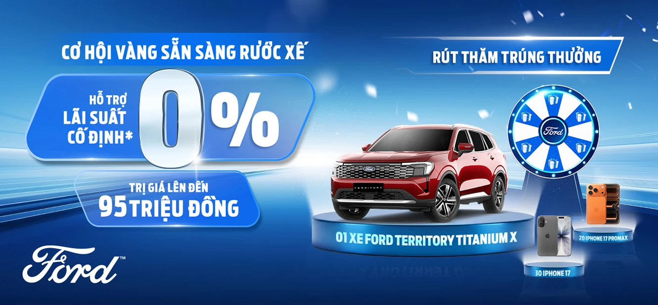 ford chuong trinh khuyen mai thang 5